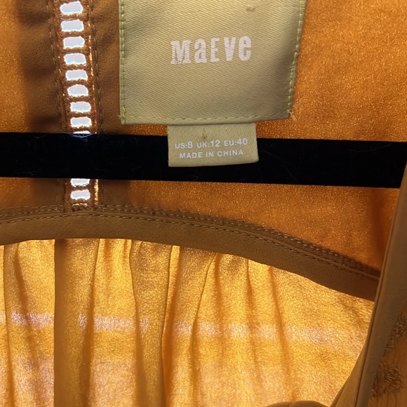 Maeve yellow blouse - Picture 3 of 3